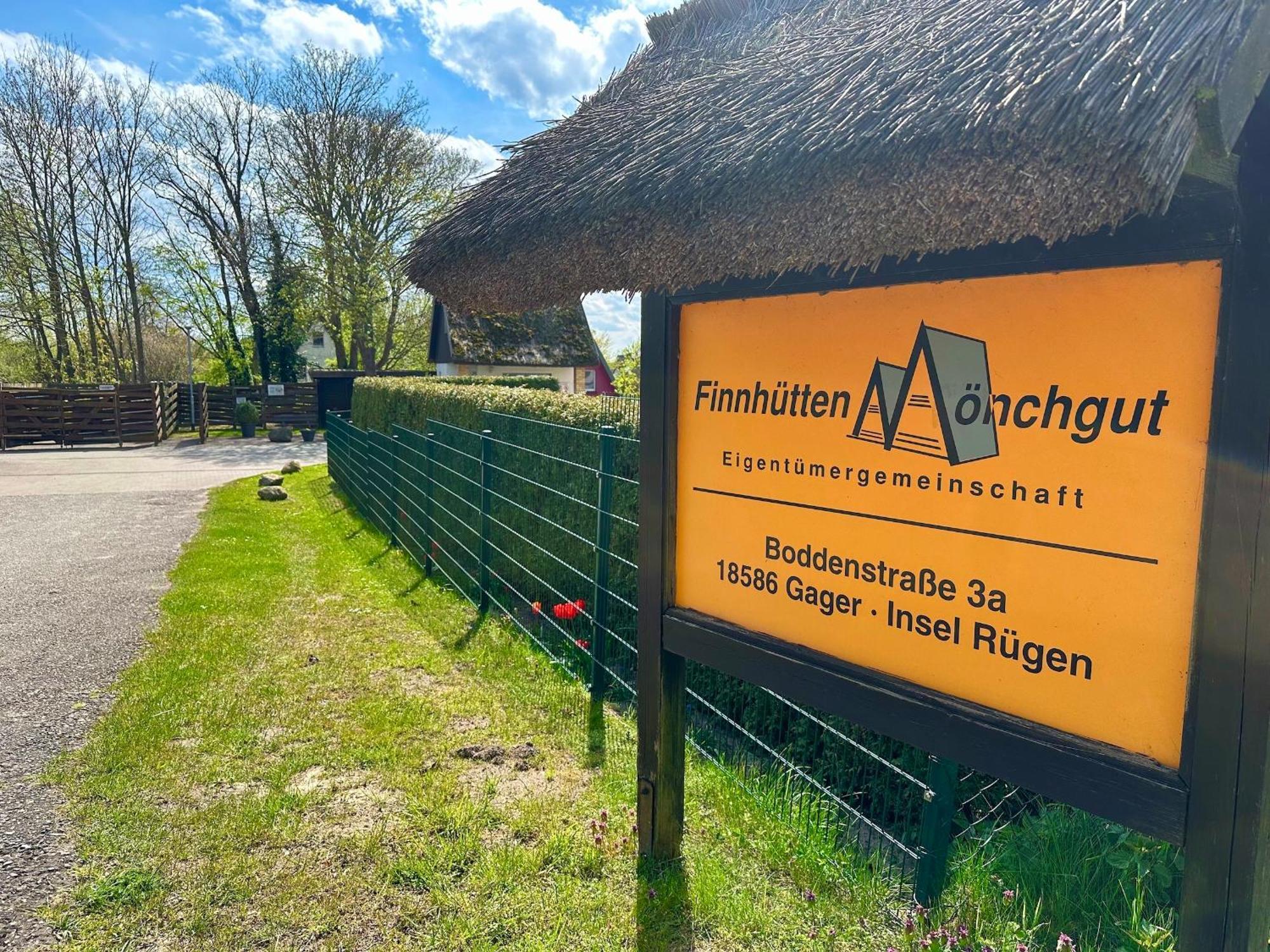 Finnhuette Nr.42 Auf Moenchgut ガガー エクステリア 写真