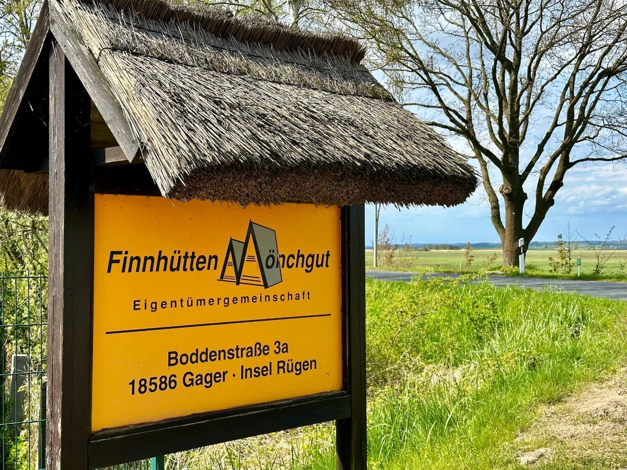 Finnhuette Nr.42 Auf Moenchgut ガガー エクステリア 写真